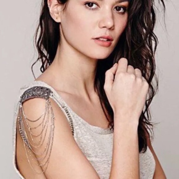 NEW VANESSA MOONEY JEWELRY STERLING SILVER RARE Shoulder Pendant/Bracelet $350 - Picture 3 of 13